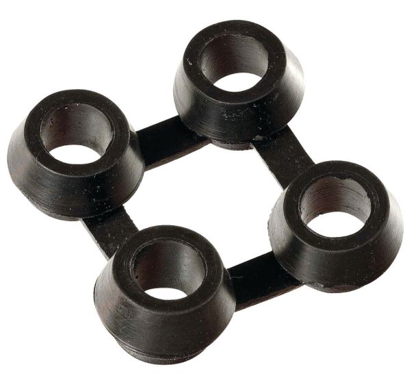 Lot de 10 clips de jonction pour caillebotis Honeycomb