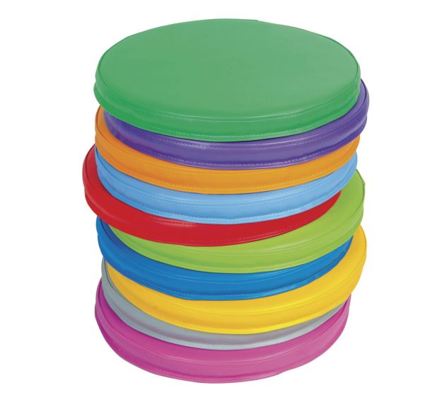 Lot de 10 coussins 10 couleurs - Manutan Expert