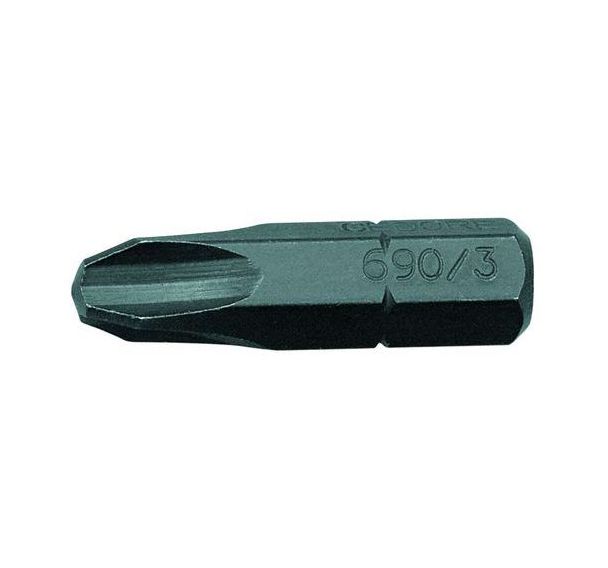 Lot de 10 embouts de vissage 1/4'' vis Phillips 690 - Gedore