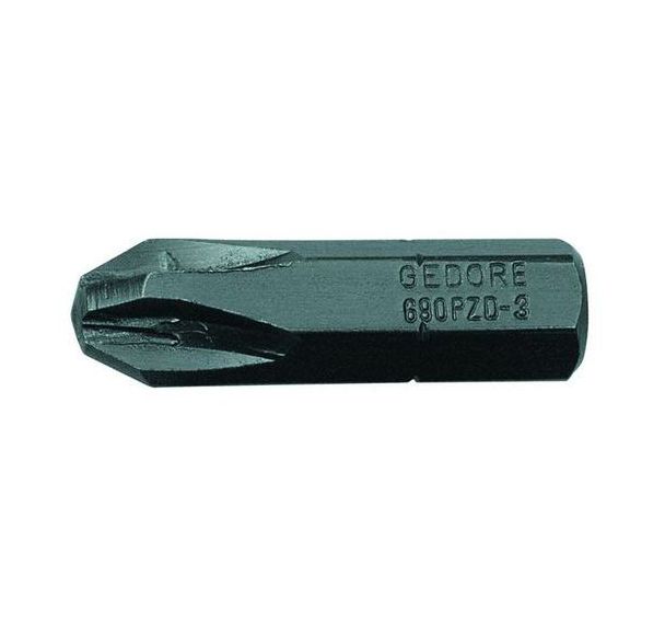Lot de 10 embouts de vissage 1/4'' vis Pozidriv 690PZD - Gedore