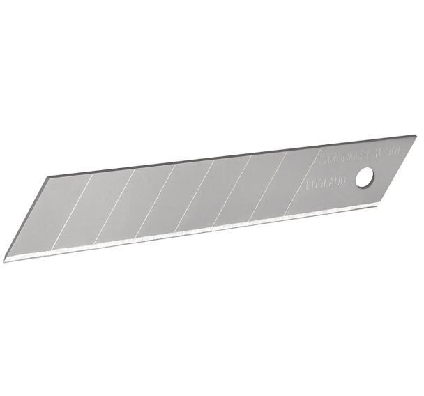 Lot de 10 lames de cutter 18 mm - Stanley