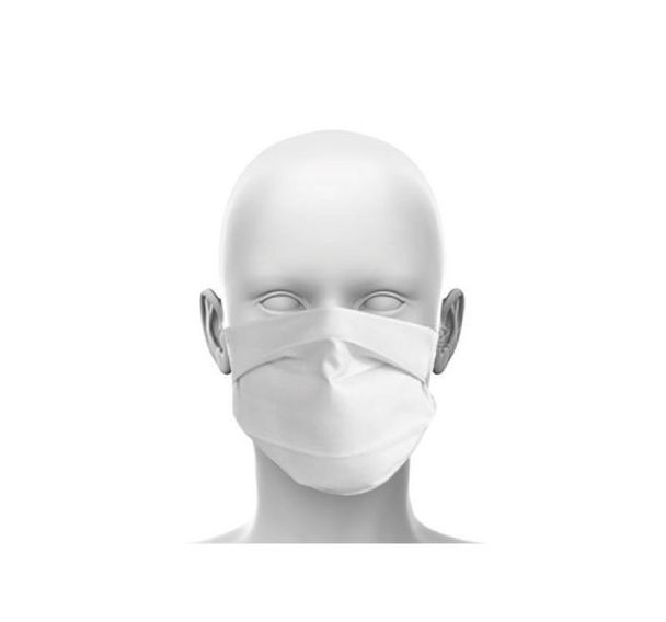 Lot de 10 masques barrières alternatifs lavables UNS1 pour enfant - 6 à 10 ans