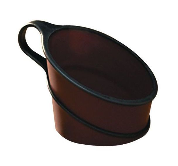 Lot de 10 porte-tasse plastique10 RougeH: 60 mm, Ø: 77 mm