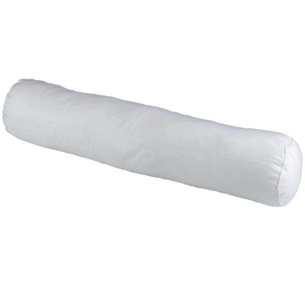 Lot de 10 traversins Songe enveloppe polyester jersey 90 cm Blanc