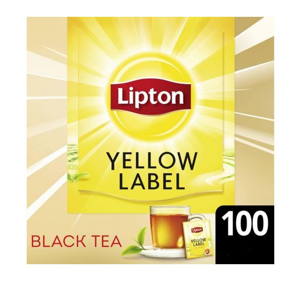 Lot de 1200 Thé boîte de 100 sachets - Lipton