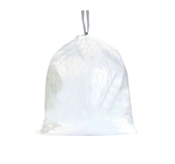 Lot de 120 Sacs 50-60L (H) Blanc