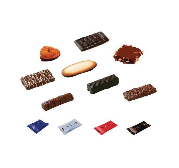 Lot de 125 Biscuits Miko Calida Mix Choc - 125 unités