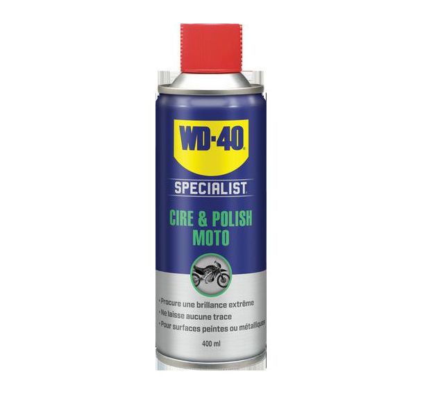 Lot de 12 Aérsols cire & polish moto 400 ml SPECIALIST