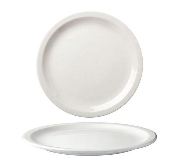 Lot de 12 Assiette plate Noos - 24,5 cm
