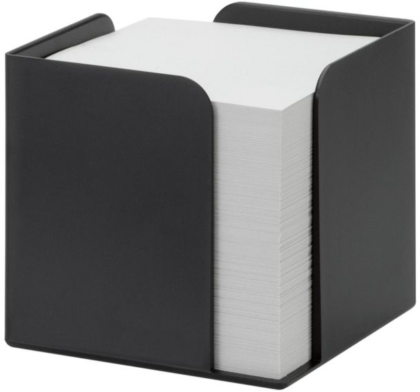 Lot de 12 Bloc cube: noir: Re-Solution