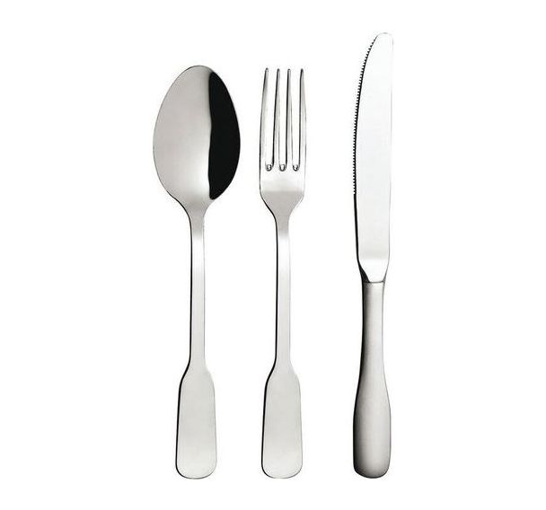 Lot de 12 Cuillère à café Vieux Paris Harmonie en acier inoxydable