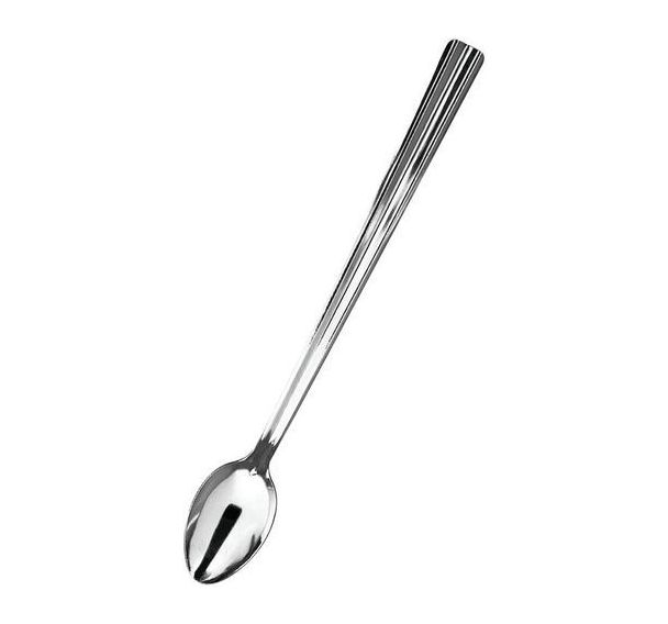 Lot de 12 Cuillère à cocktail glacé en inoxydable - 19 3 cm