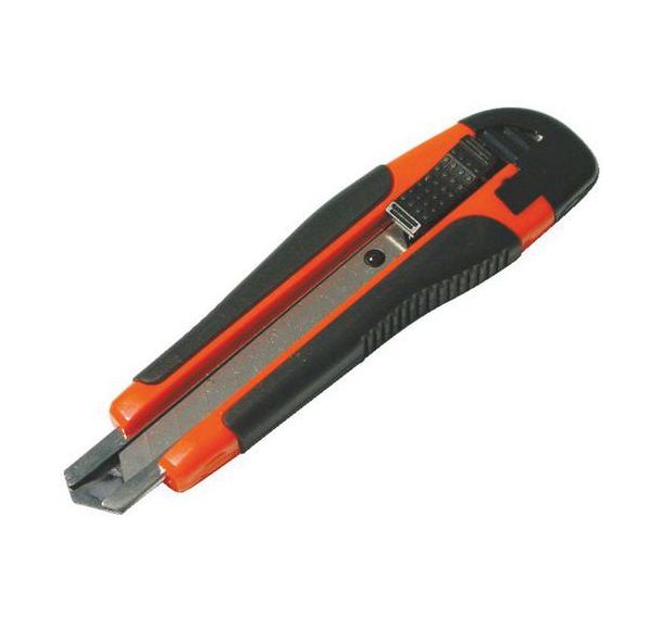 Lot de 12 Cutter standard bi-matière - Lame 18 mm