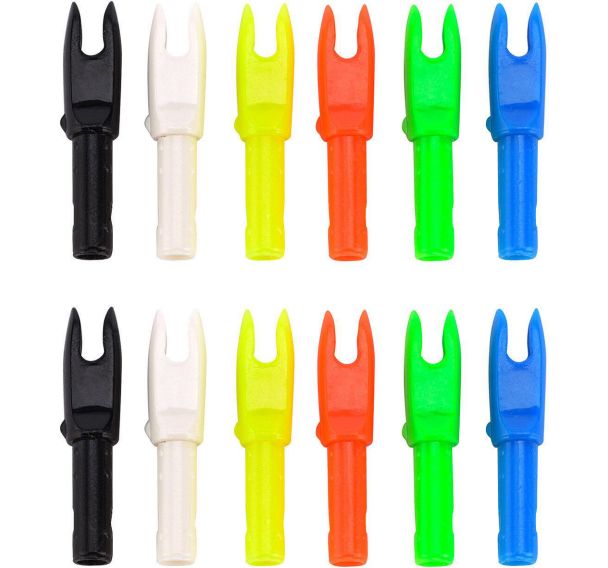 Lot de 12 Encoches pour Fleche Carbone 600 à 1800