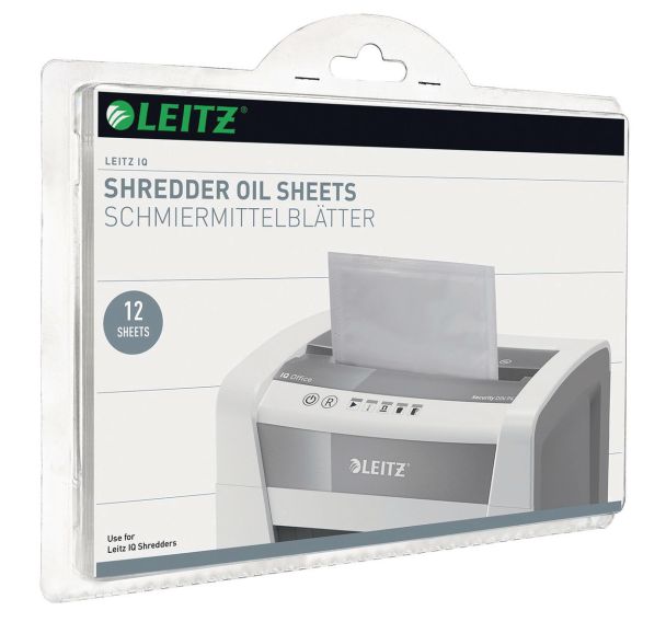 Lot de 12 Feuilles pré-lubrifiées Leitz
