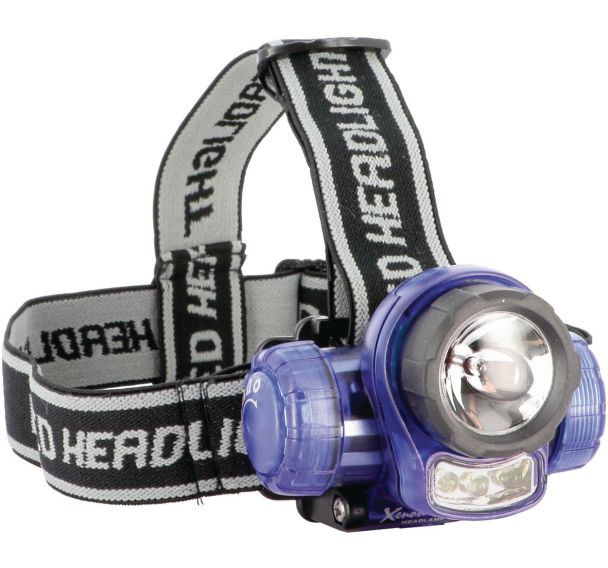 Lot de 12 Lampe frontale en led