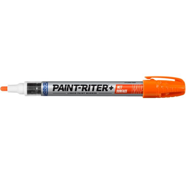 Lot de 12 Marqueur peinture surface mouillée Paint-Riter+ WP ORANGE