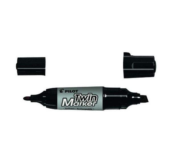 Lot de 12 Marqueur permanent TWIN Marker Jumbo