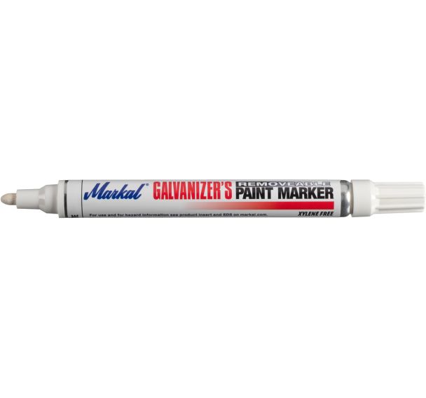 Lot de 12 Marqueur pour galvanisation Galvanizer's Marker BLANC