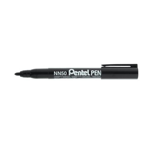 Lot de 12 Marqueurs Green-label NN50 - Pointe: Ogive - Encre :Noir