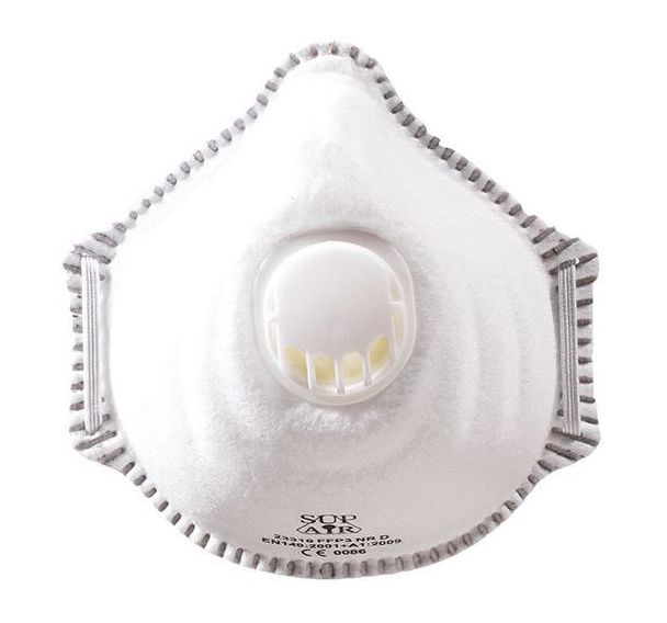 Lot de 12 Masque FFP3 PREM'S coque valve