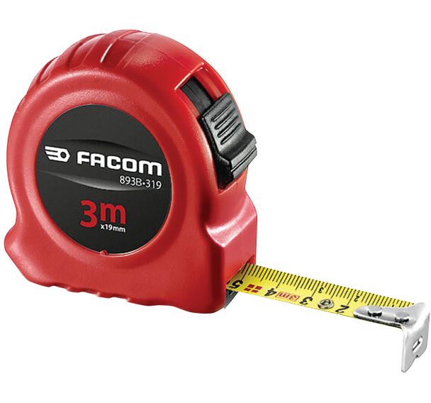 Lot de 12 Mesure 3 M Avec Blocage, Ruban Nylon 19 Mm, Double Faces