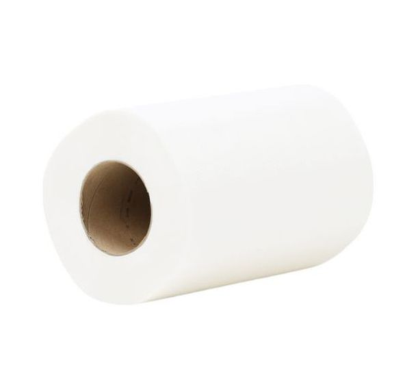 Lot de 12 Mini rouleaux essuyage à dévidage central - Blanc - Manutan