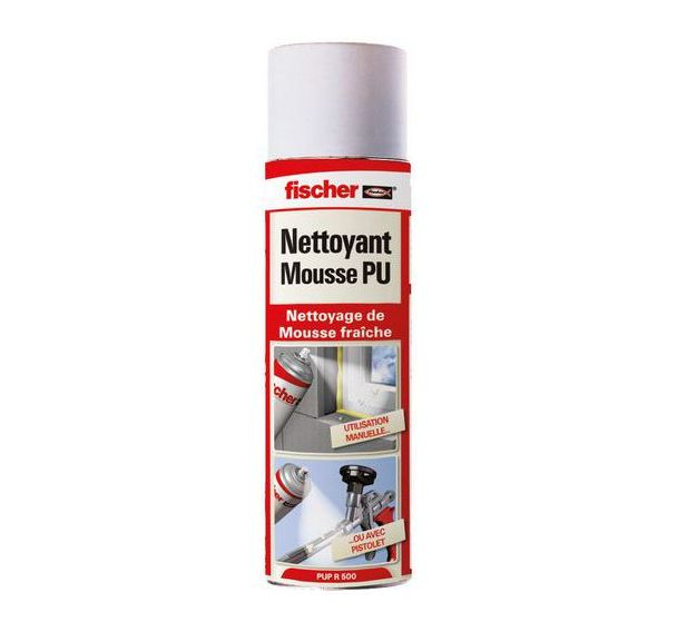 Lot de 12 Mousse nettoyante PUP R 500 ml pour mousse PU et pistolet