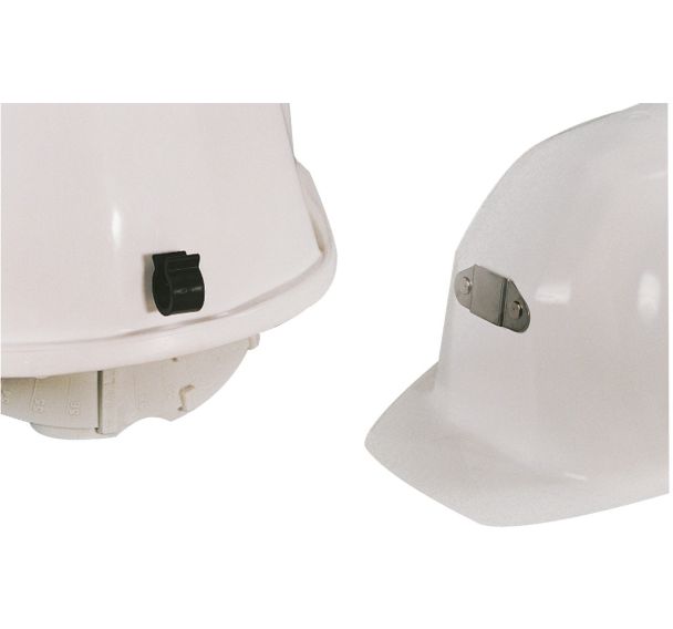 Lot de 12 Porte-lampe métal pour casque