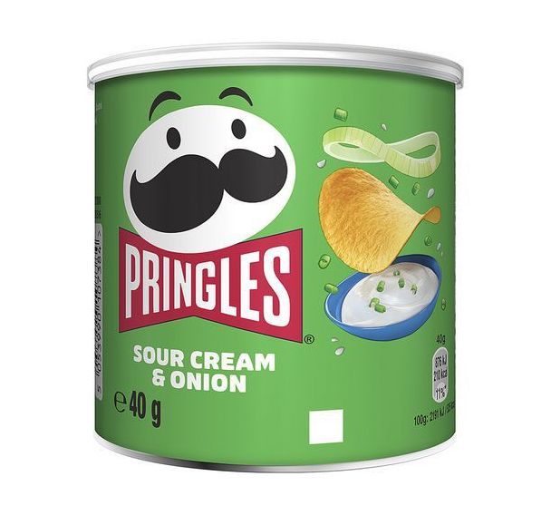 Lot de 12 Pringles 40g Sour&Cream