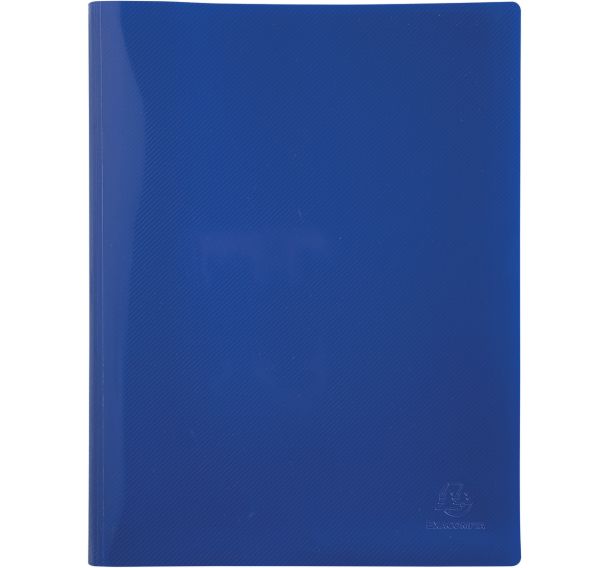 Lot de 12 Protège-documents en PP BeeBlue 60 vues - A4 - Bleu marine