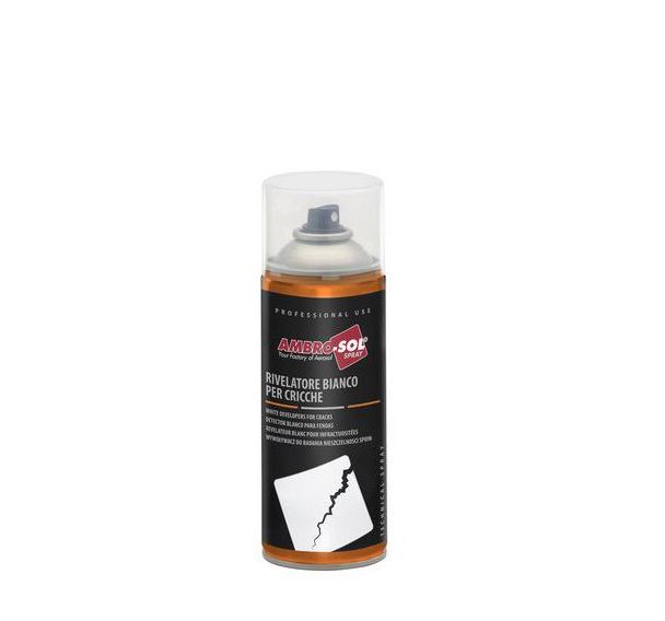 Lot de 12 Révélateur de fissure blanc - 400 ml
