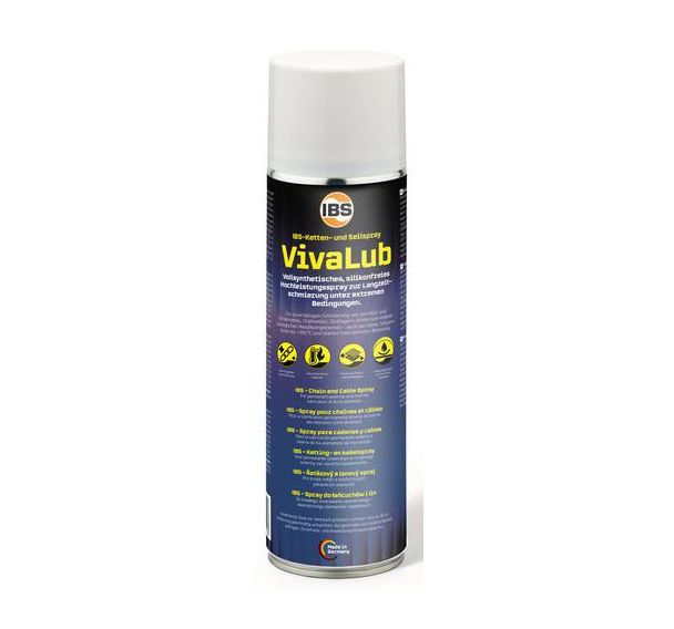 Lot de 12 Spray pour chaînes et câbles VivaLub en spray de 500mL