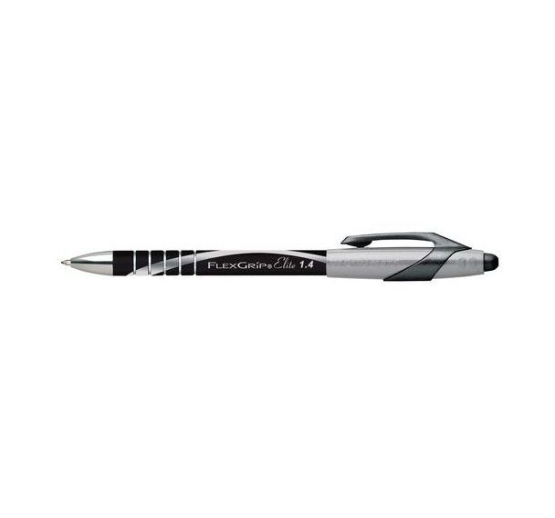 Lot de 12 Stylo Flexgrip Elite Noir