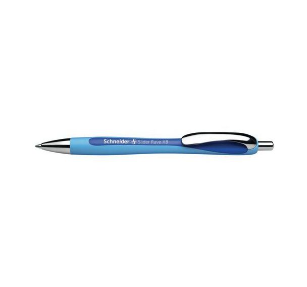 Lot de 12 Stylo à bille Schneider Slider Rave Bleu