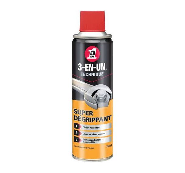 Lot de 12 Super dégrippants en aérosol 250 ml