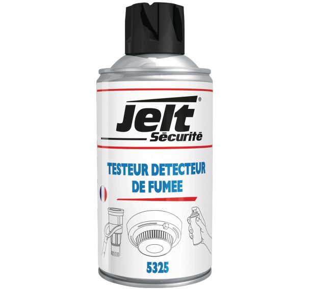 Lot de 12 Testeur détecteur de fumée JELT
