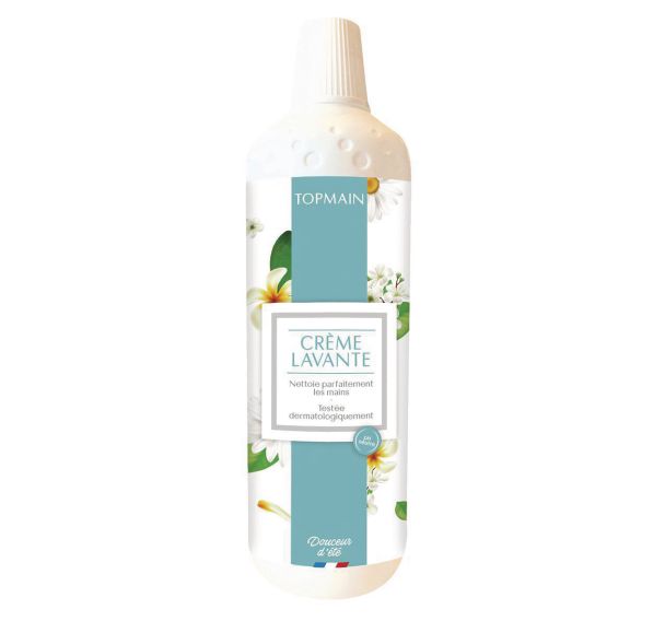 Lot de 12 Topmain crème lavante florale 1L