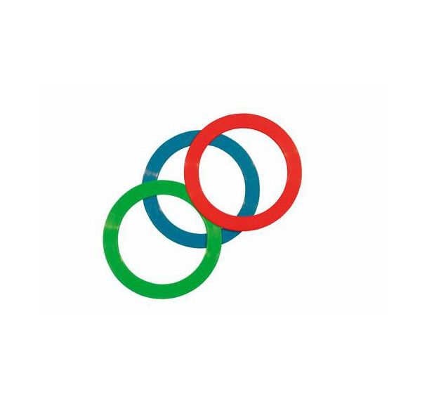 Lot de 12 anneaux de jonglage