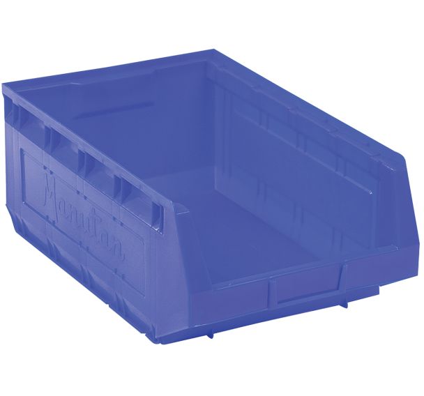 Lot de 12 bacs à bec Kangourou - Longueur 485 mm - 30 L - Manutan Expert