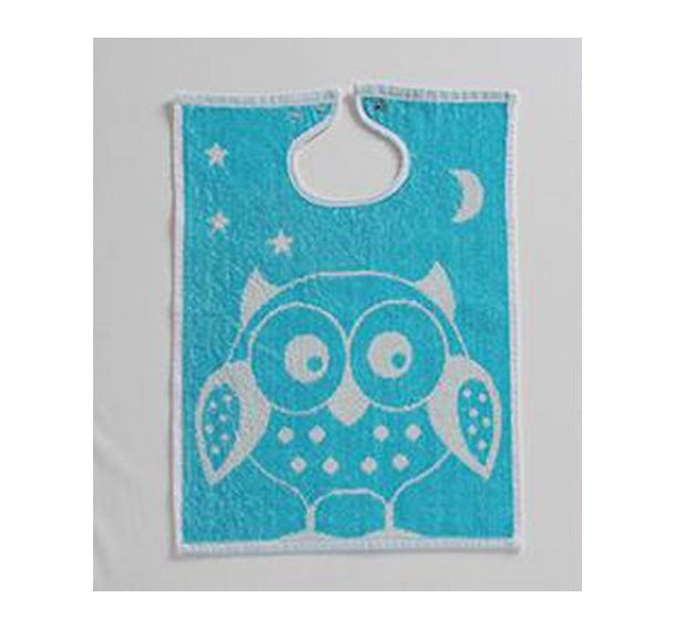 Lot de 12 bavoirs encolure pressions
