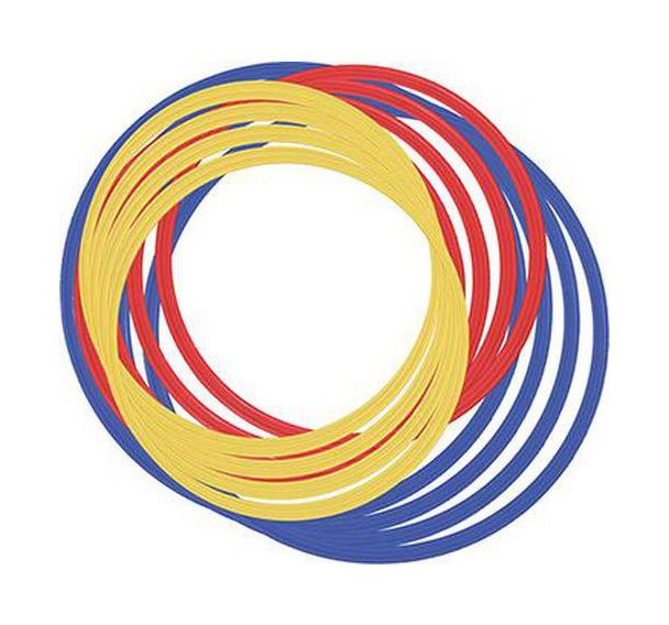 Lot de 12 cercles extra plats