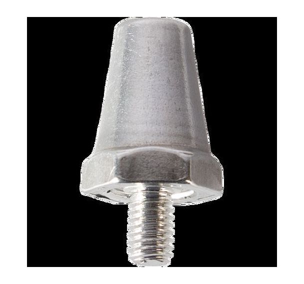 Lot de 12 crampons à visser - Rugby gris clair Uhlsport - 17/19mm