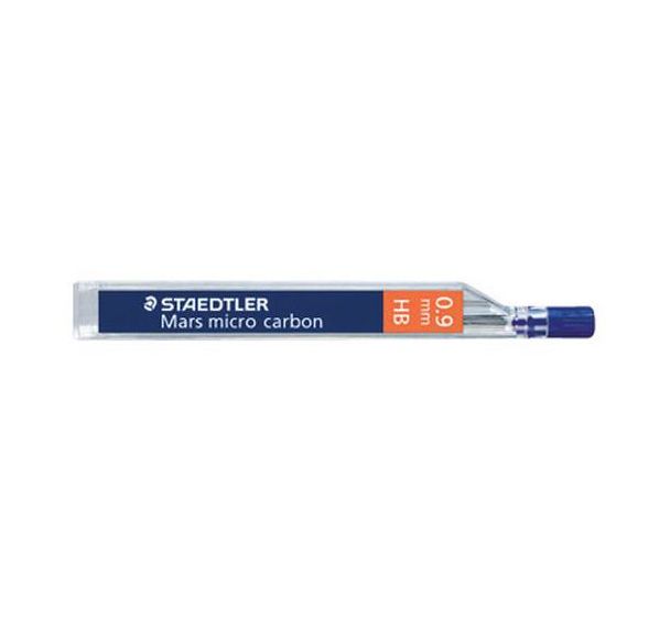 Lot de 12 étuis de 4 Mines universelles STAEDTLER - Mine HB 0,9 mm