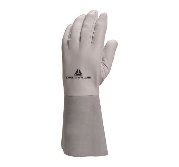 Lot de 12 paires Gant fleur d'agneau GFA115K -Taille 10 - Gris