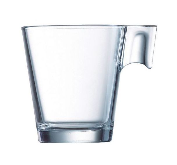Lot de 12 verres à thé 22 cl - verre - transparent
