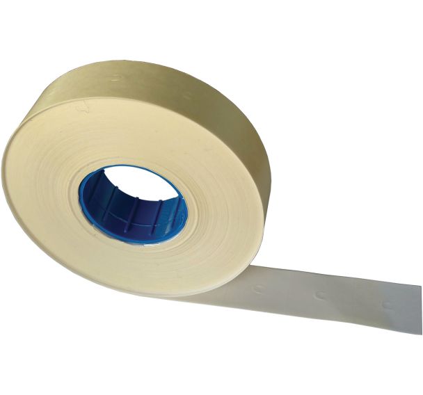 Lot de 1500 Etiquette sinusoïdale 26 X 12 mm Blanc