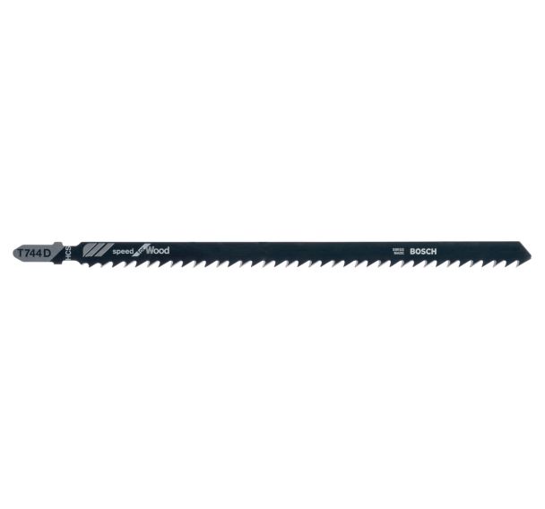 Lot de 15 Lames scie sauteuse HCS Speed Bois 180mm | Pas : 4mm T744D