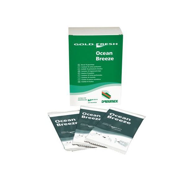 Lot de 15 Recharges désodorisant Gold Fresh