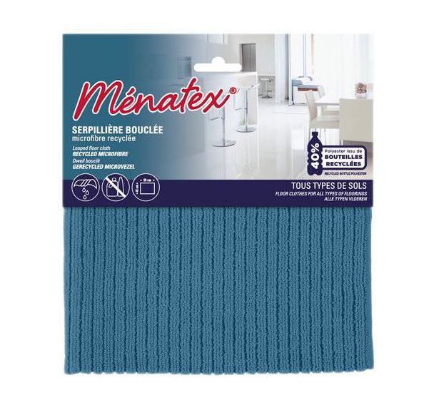 Lot de 15 Serpillière bouclée microfibre recyclée